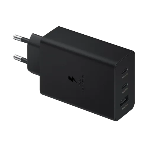 Samsung 65W 3-Port Type-C & Type-A Super Fast Power Adapter